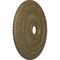 Ekena Millwork Logan Ceiling Medallion (Fits Canopies up to 6 1/8"), 24 1/4"OD x 3 7/8"ID x 2"P, Mississippi Mud CM24LO1MMF - alternate 5